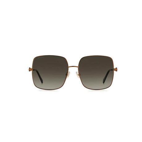 Jimmy Choo Brown Metal Sunglasses - Hilstor