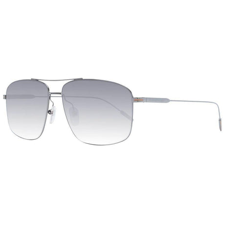 Ermenegildo Zegna Gray Metal Sunglasses - Hilstor