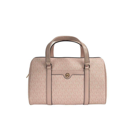 Michael Kors Pink Pvc And Smooth Leather Shoulder Bag - Hilstor