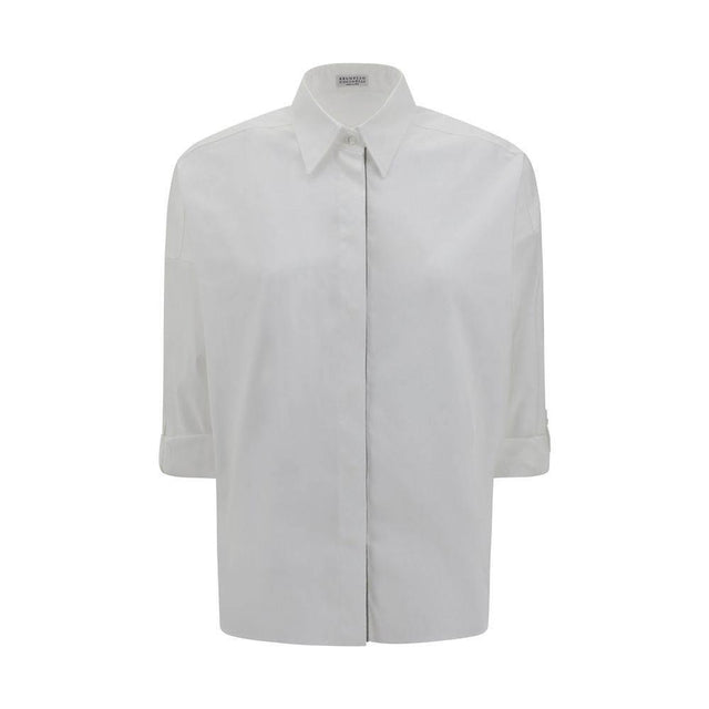 Brunello Cucinelli Shiny monili Shirt - Hilstor