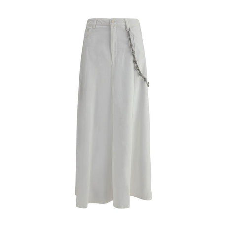 PINKO Denim long Skirt - Hilstor