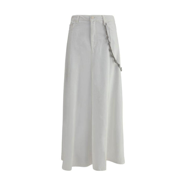PINKO Denim long Skirt - Hilstor