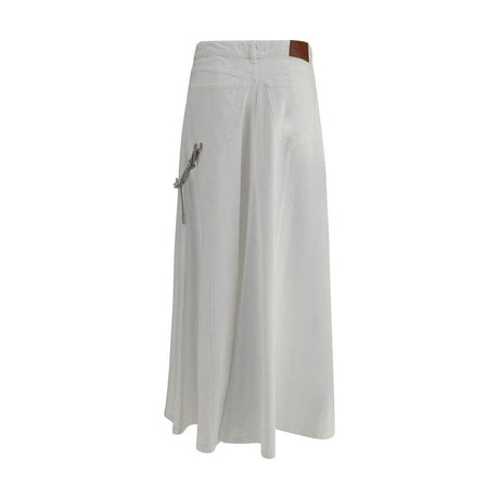 PINKO Denim long Skirt - Hilstor