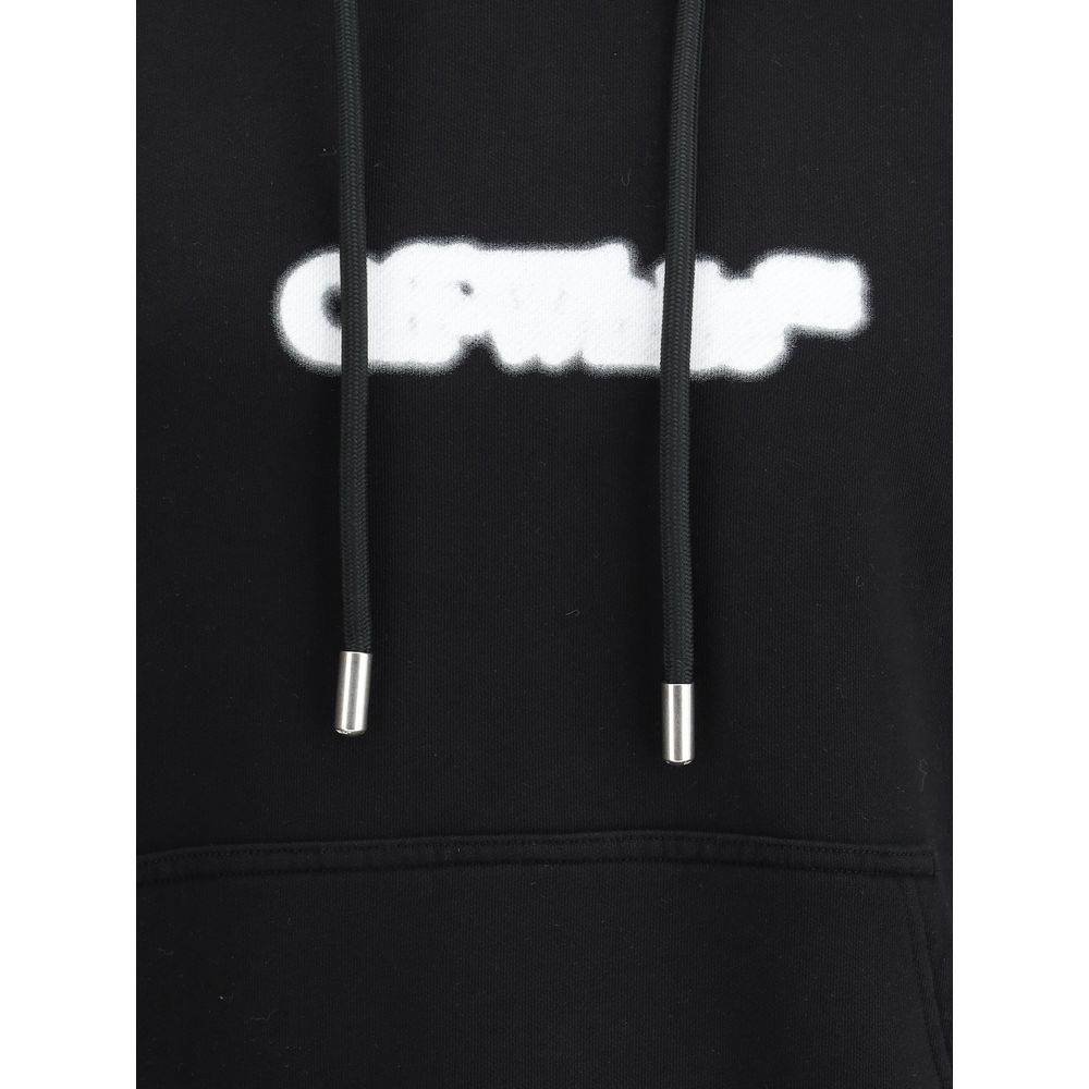 Off-White Spray-printed Hoodie - Hilstor