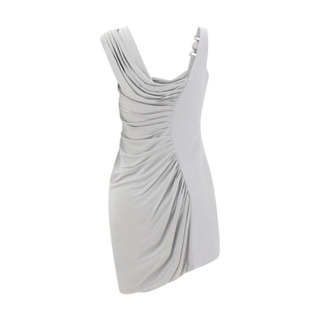 Versace Draped Mini Dress - Hilstor