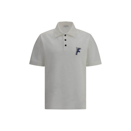 Ferragamo Logoed Polo Shirt - Hilstor