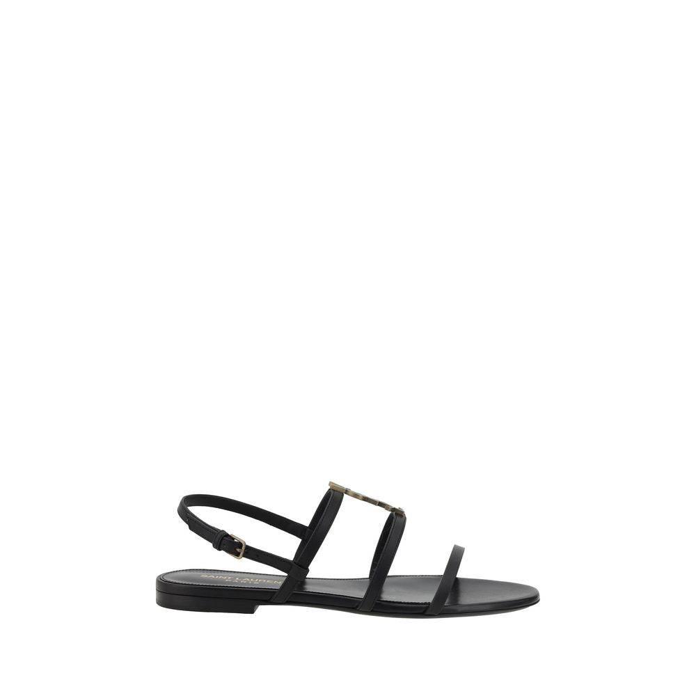 Saint Laurent Cassandre Sandals - Hilstor