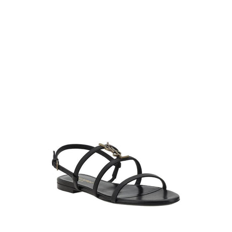Saint Laurent Cassandre Sandals - Hilstor