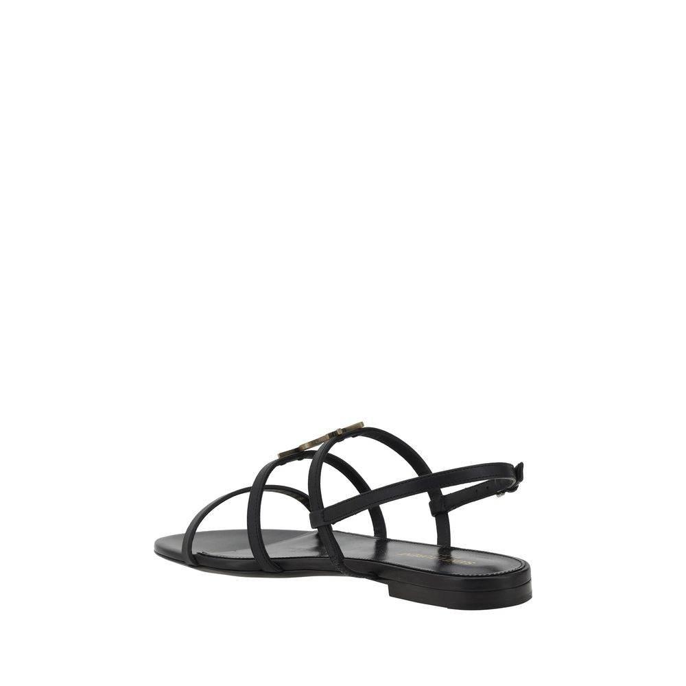 Saint Laurent Cassandre Sandals - Hilstor