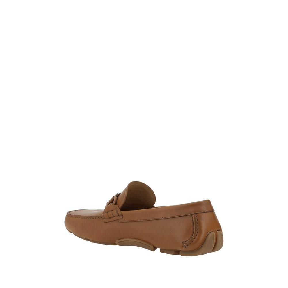 Ferragamo Ornament Driver Loafers - Hilstor