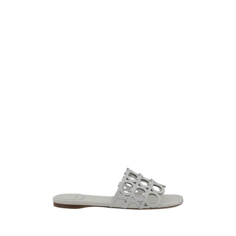 Ferragamo Gancini Pattern Sandals - Hilstor