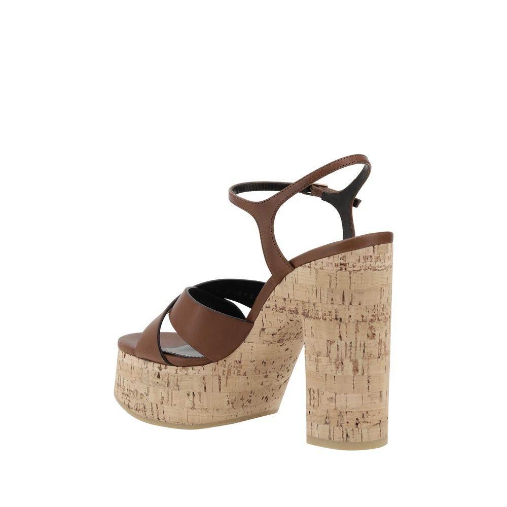 Saint Laurent Bianca Sandals - Hilstor