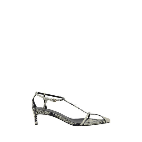 Khaite Bella T-strap Sandal 45 - Hilstor