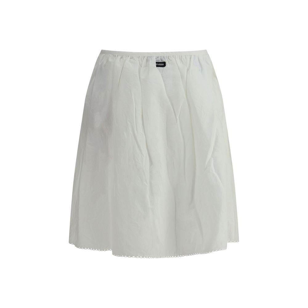 Miu Miu Cotton Skirt - Hilstor