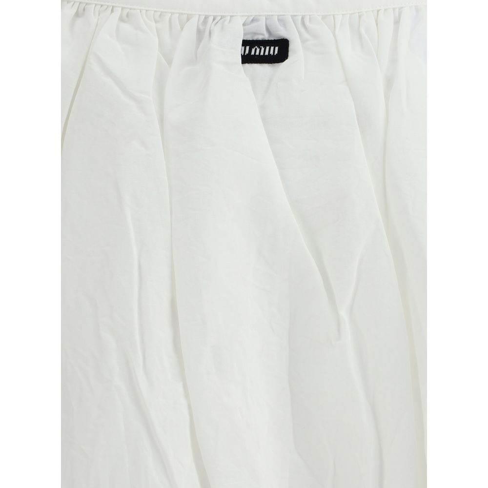 Miu Miu Cotton Skirt - Hilstor