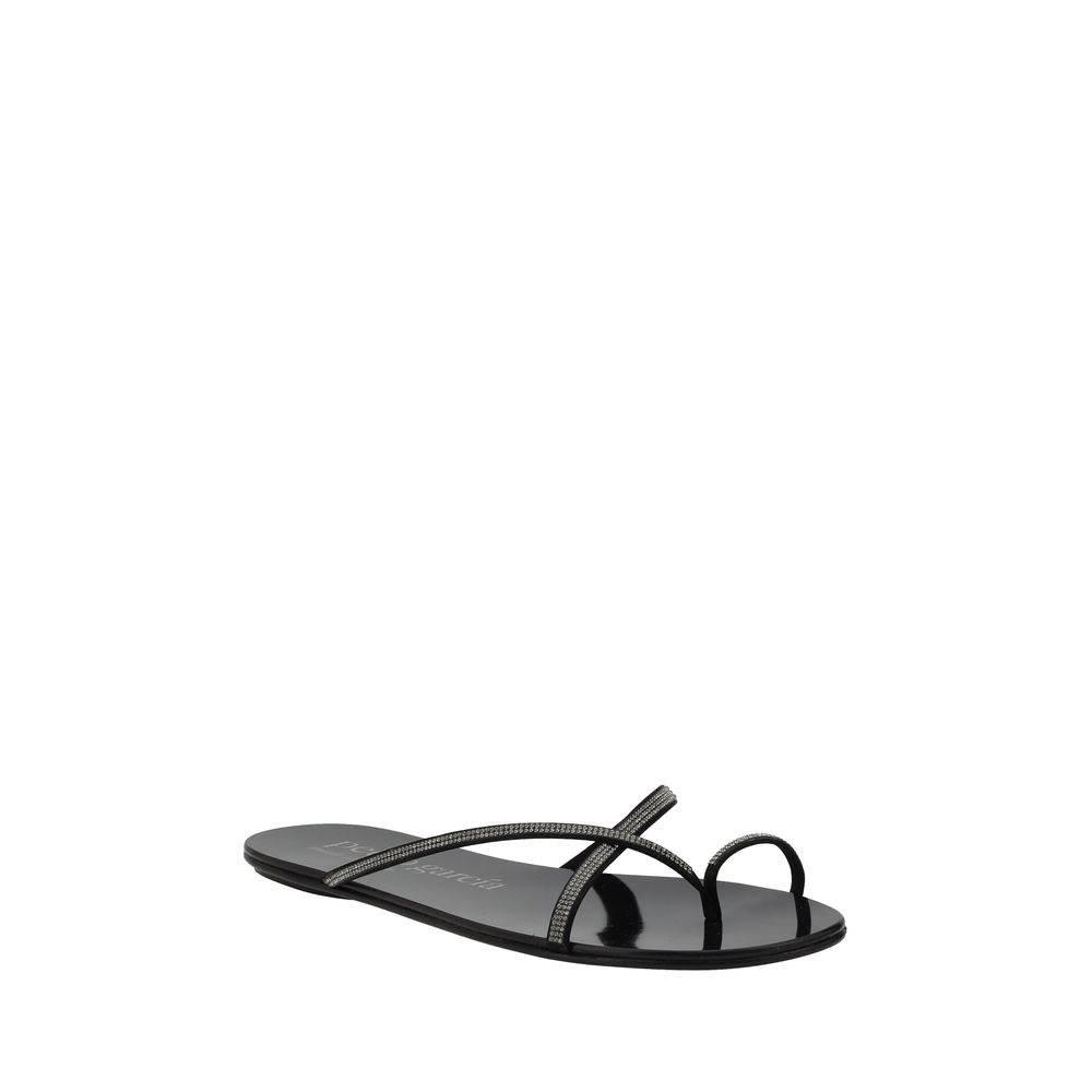 Pedro García Rhinestone Sandals - Hilstor