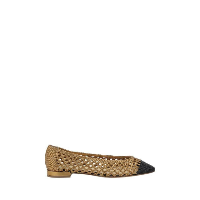 Francesco Russo Woven Ballerinas - Hilstor