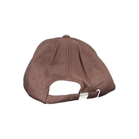 North Sails Brown Cotton Men Cap - Hilstor