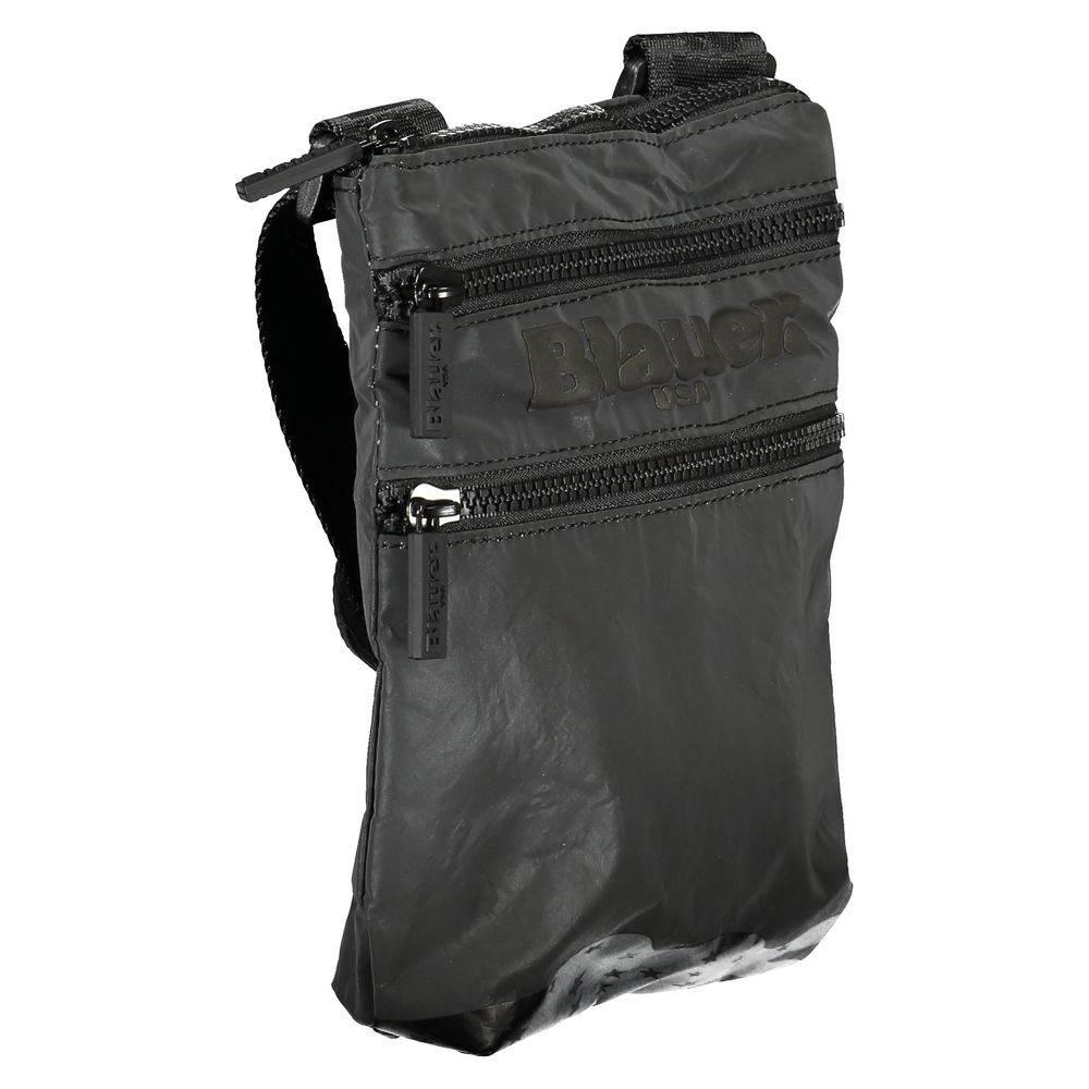 Blauer Sleek Urban Shoulder Bag with Contrast Details - Hilstor