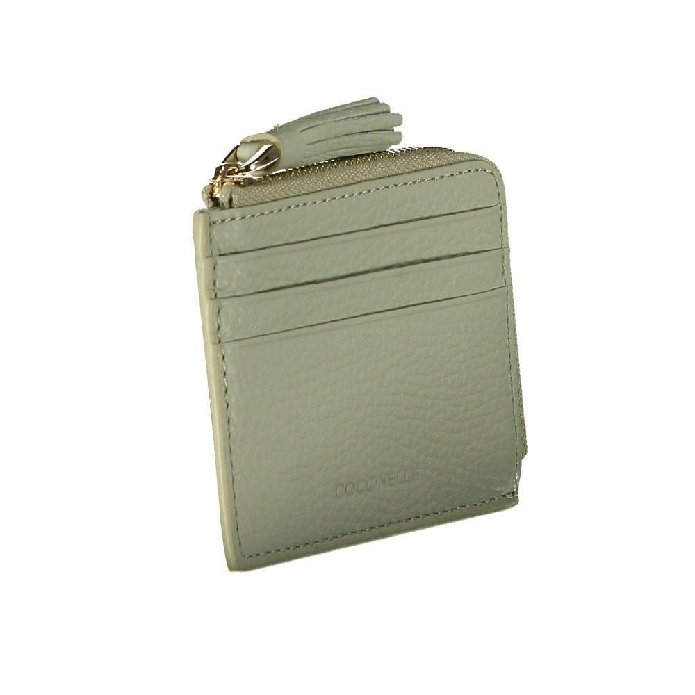Coccinelle Green Leather Wallet - Hilstor