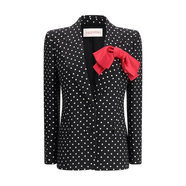 Valentino Polka dot single-breasted Blazer - Hilstor