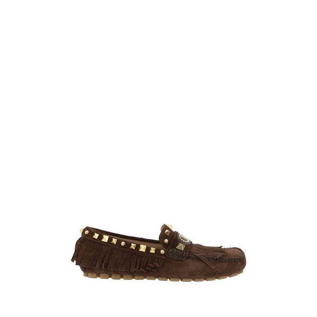 Valentino Garavani Driver Loafers - Hilstor