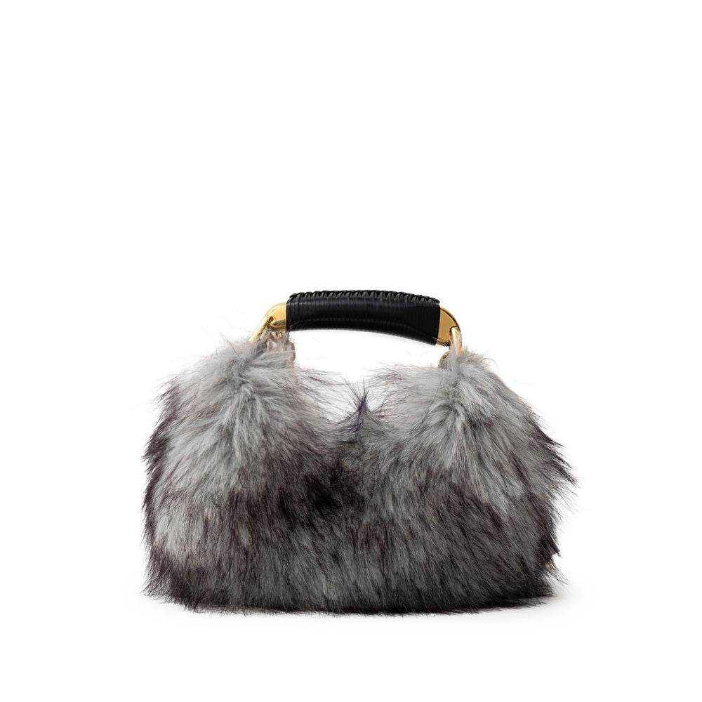 Tom Ford Gray Leather Handbag - Hilstor