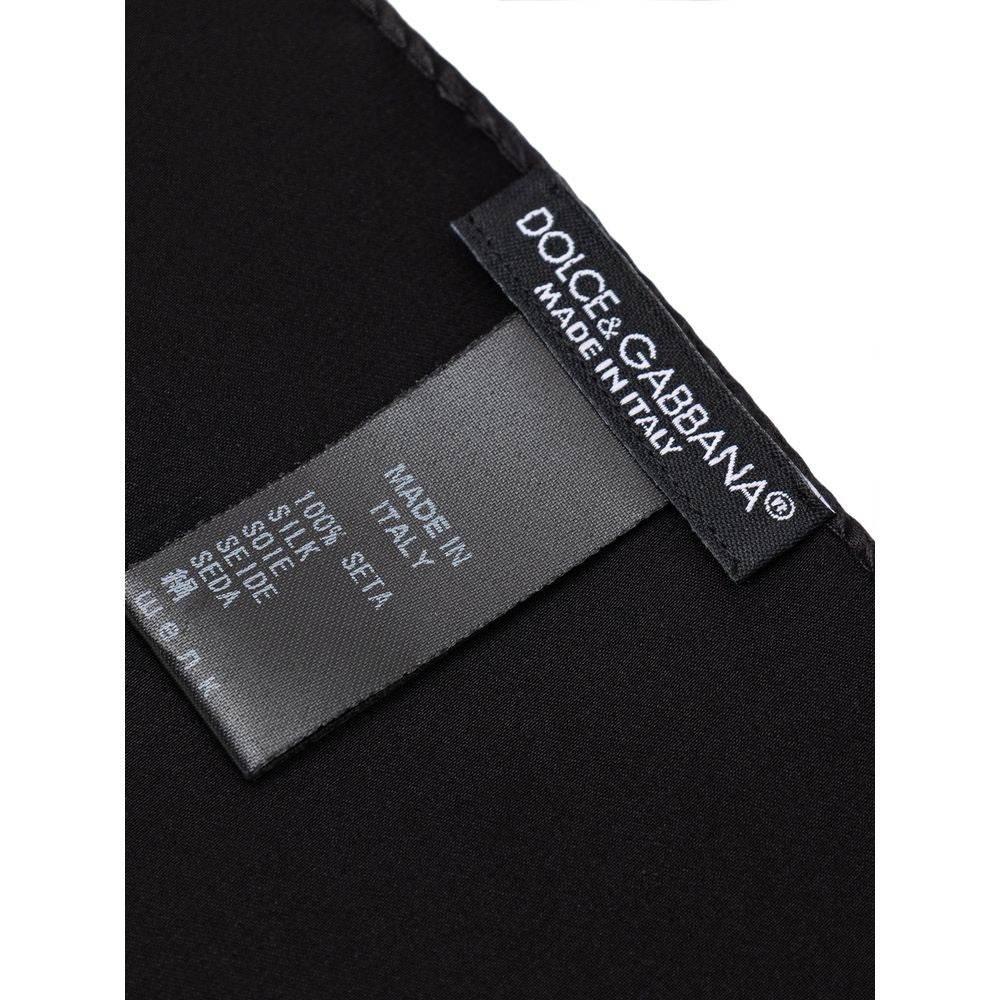 Dolce & Gabbana Black Silk Ties & Bowty - Hilstor