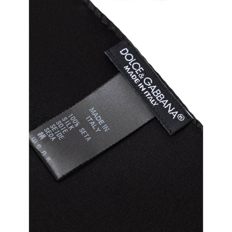 Dolce & Gabbana Black Silk Ties & Bowty - Hilstor