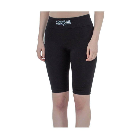 Comme Des Fuckdown Black Polyester Women Leggings - Hilstor