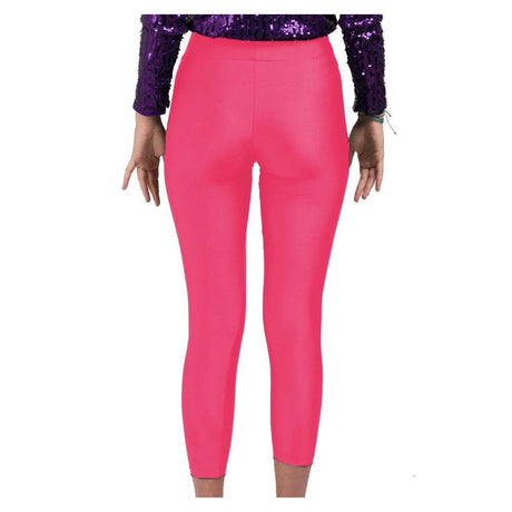 Comme Des Fuckdown Pink Nylon Women Legging - Hilstor