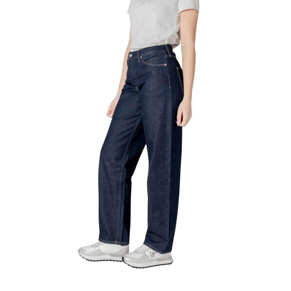 Calvin Klein Jeans Blue Cotton Relaxed Fit Jean - Hilstor