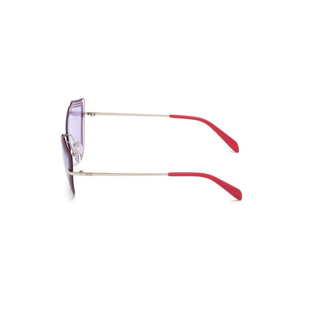 Emilio Pucci Gray Metal Sunglasses - Hilstor
