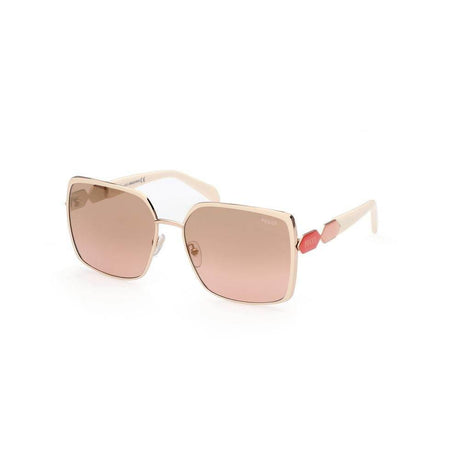 Emilio Pucci White Metal Sunglasses - Hilstor