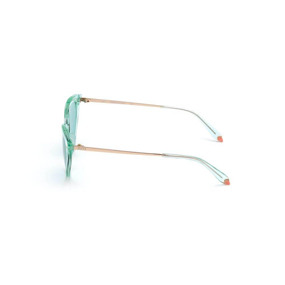 Emilio Pucci Brown Acetate Sunglasses - Hilstor
