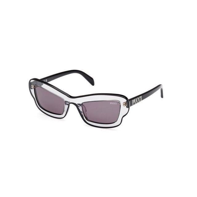 Emilio Pucci Gray Acetate Sunglasses - Hilstor