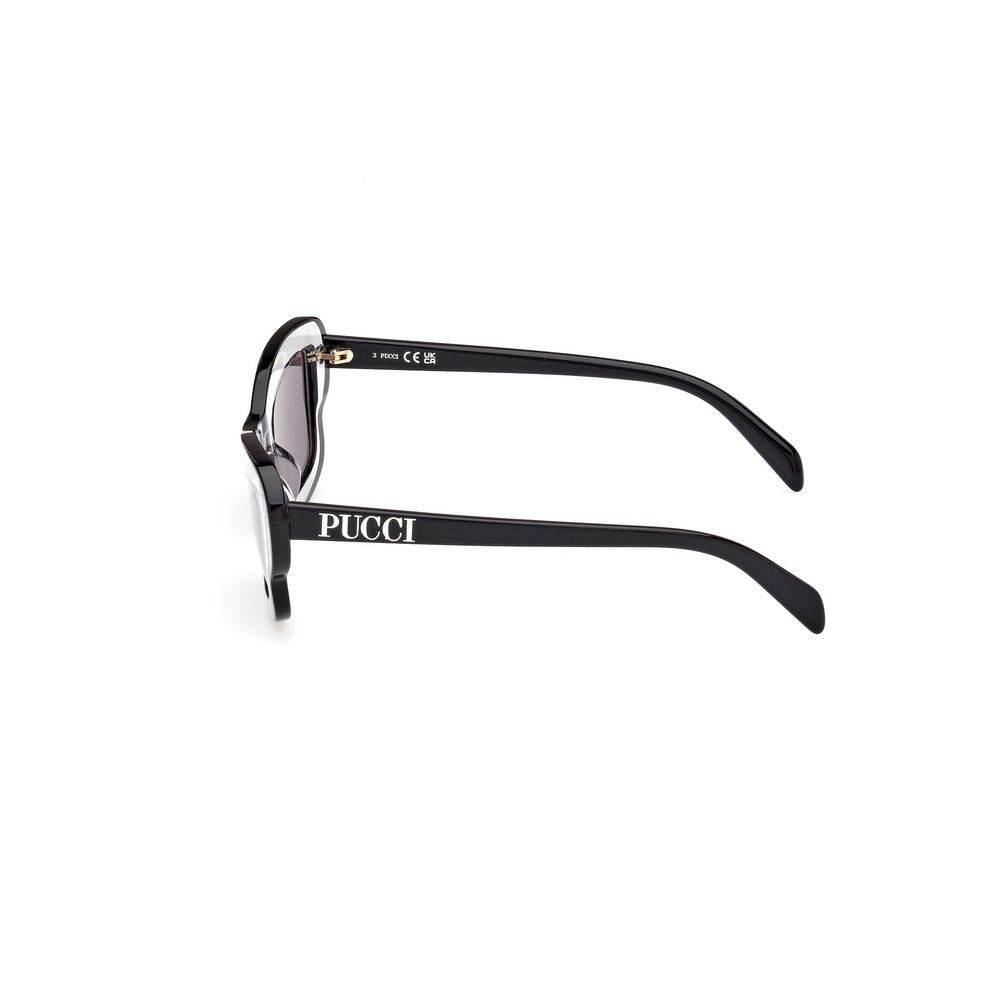 Emilio Pucci Gray Acetate Sunglasses - Hilstor