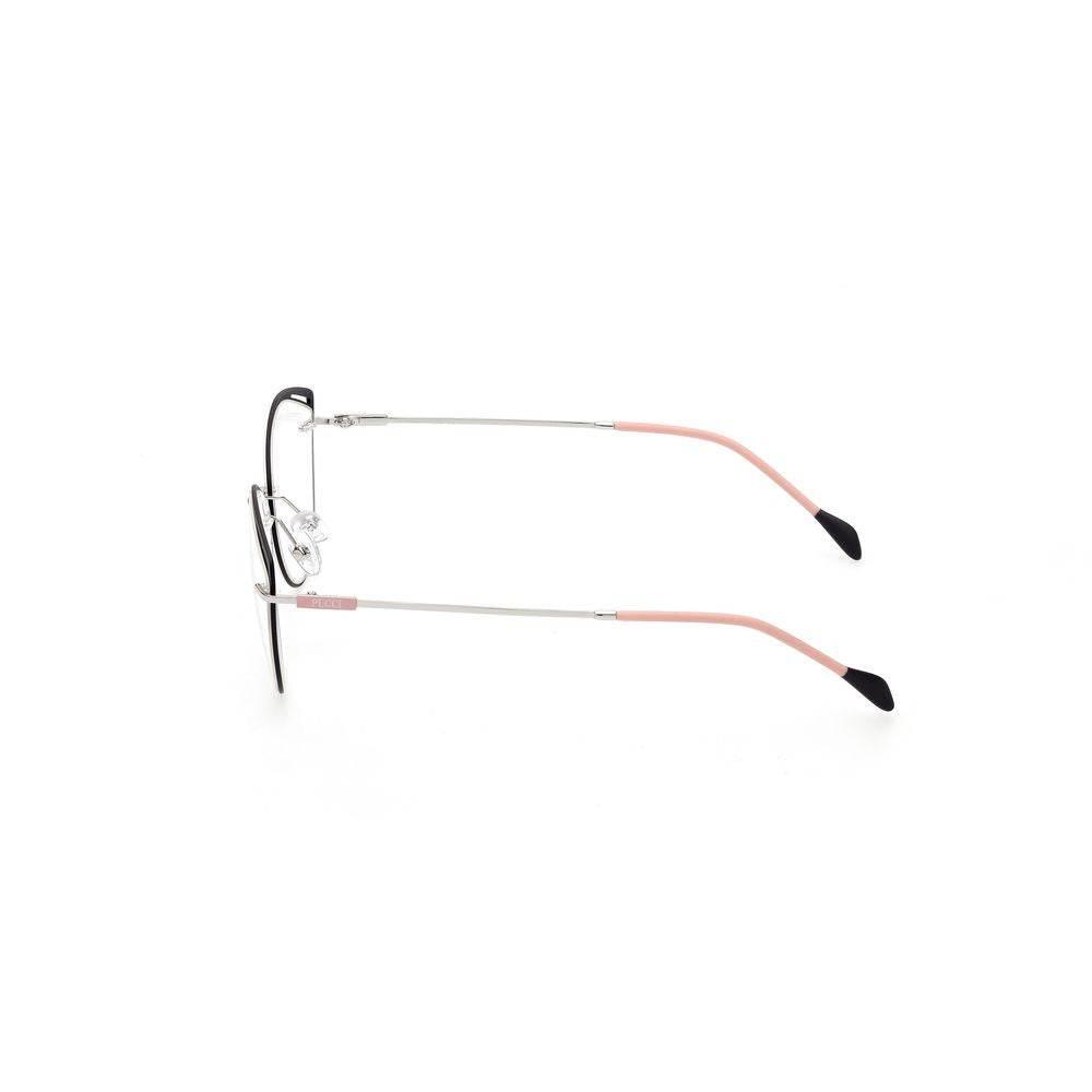 Emilio Pucci Black Metal Frames - Hilstor
