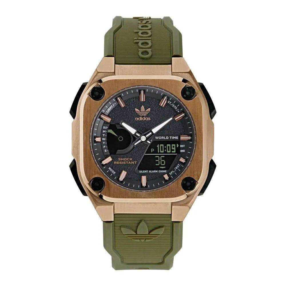 Adidas Green Silicone Watch - Hilstor