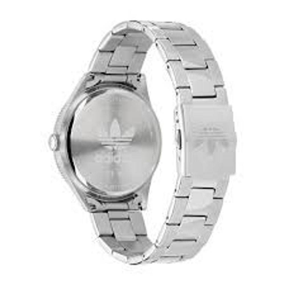 Adidas Gray Stainless Steel Watch - Hilstor