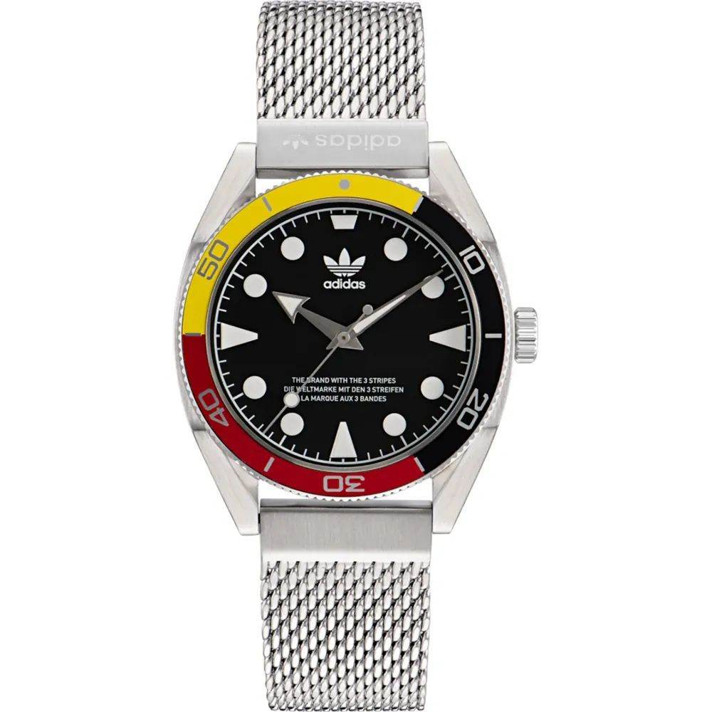 Adidas Gray Stainless Steel Watch - Hilstor