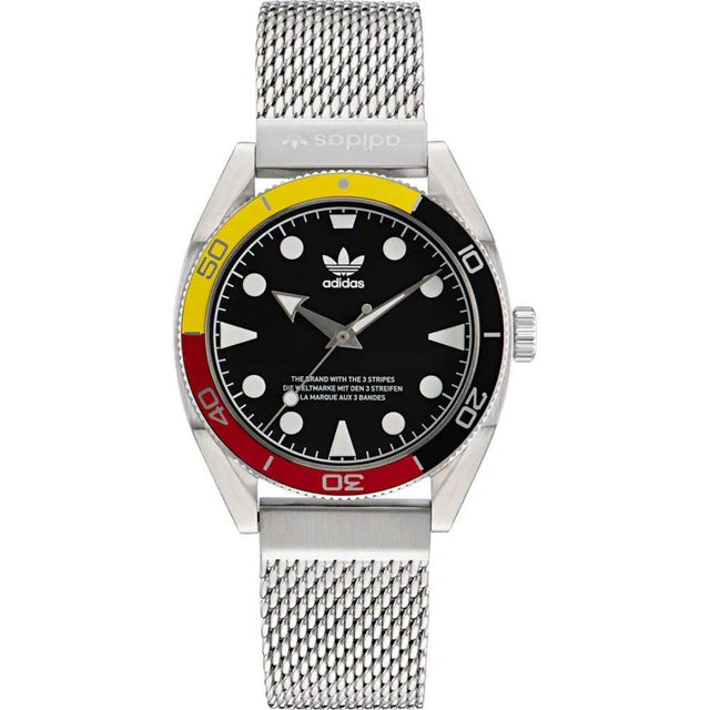 Adidas Gray Stainless Steel Watch - Hilstor