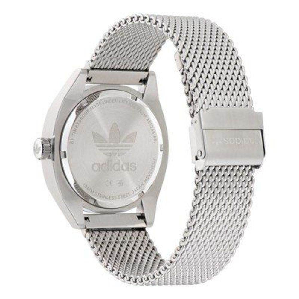 Adidas Gray Stainless Steel Stainless Steel Watch - Hilstor