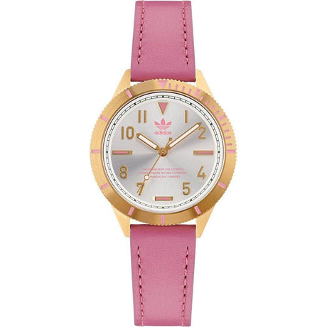 Adidas Multicolor Leather Watch - Hilstor