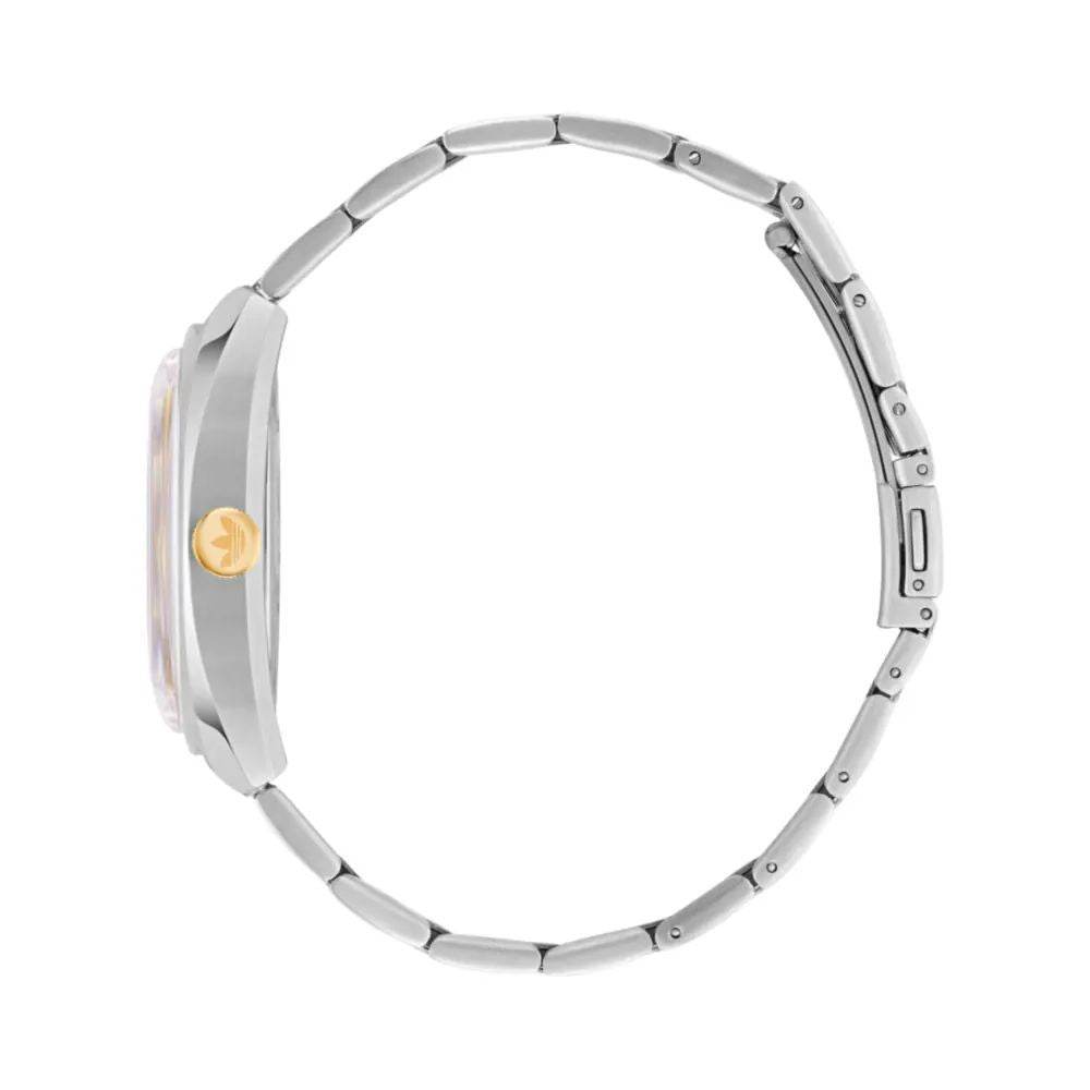 Adidas Gray Stainless Steel Stainless Steel Watch - Hilstor