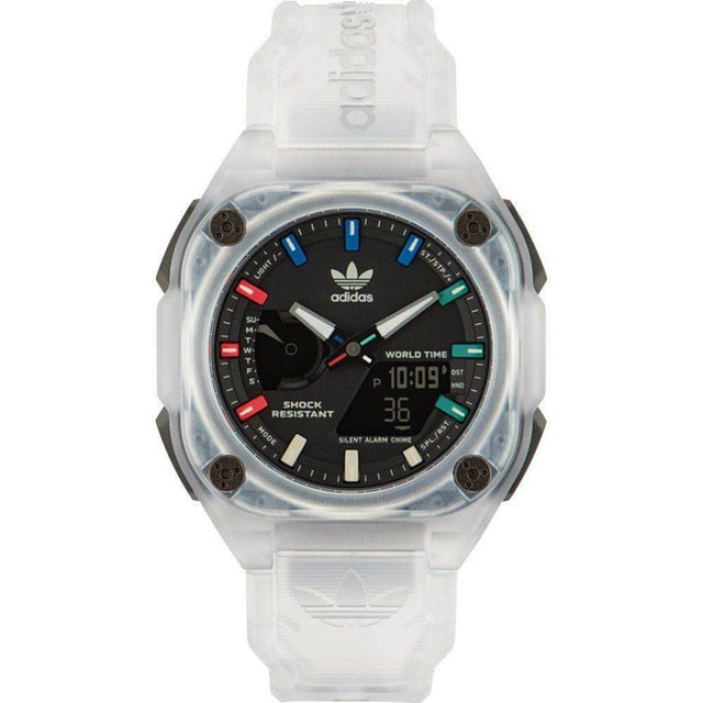 Adidas Transparent Silicone Watch - Hilstor