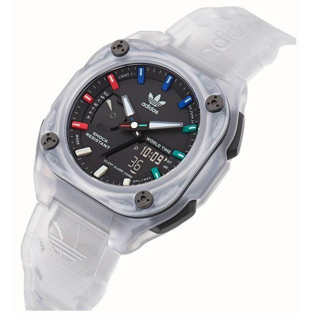 Adidas Transparent Silicone Watch - Hilstor
