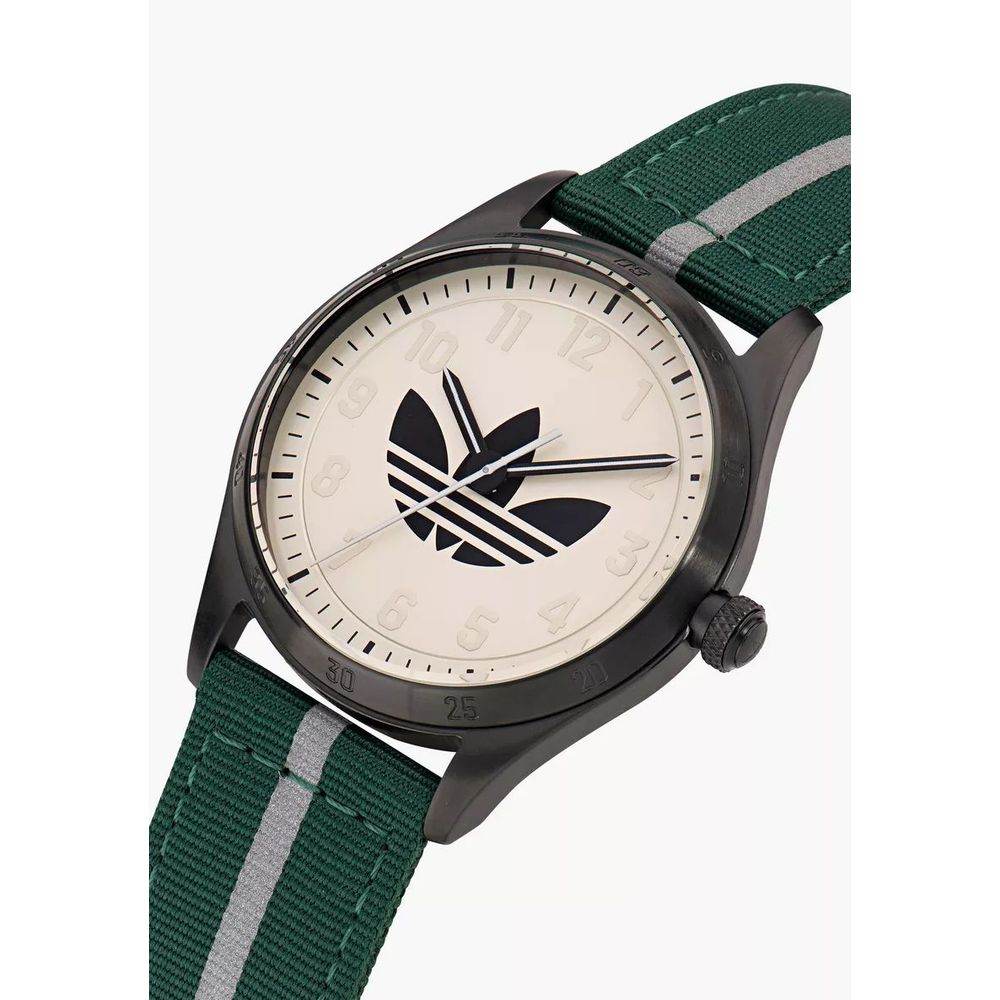 Adidas Green Fabric Watch - Hilstor
