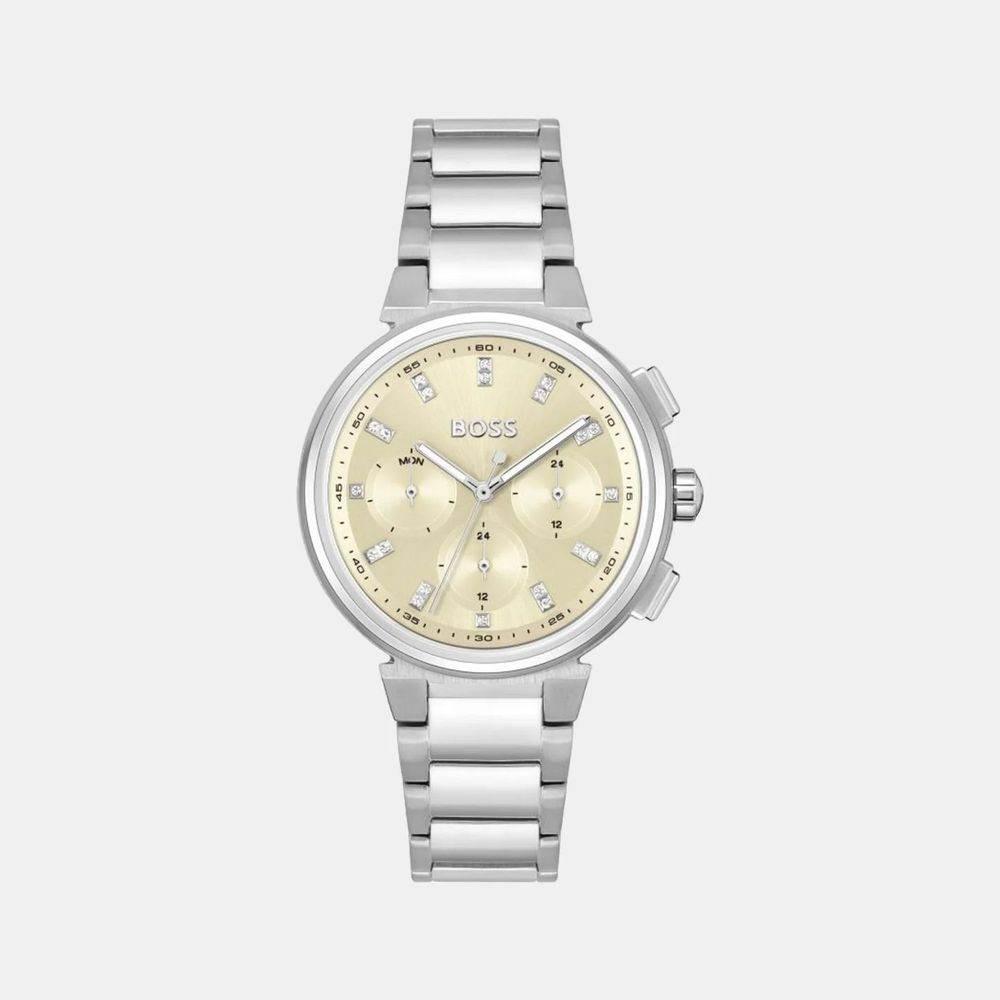 Hugo Boss Silver Stainless Steel Watch - Hilstor