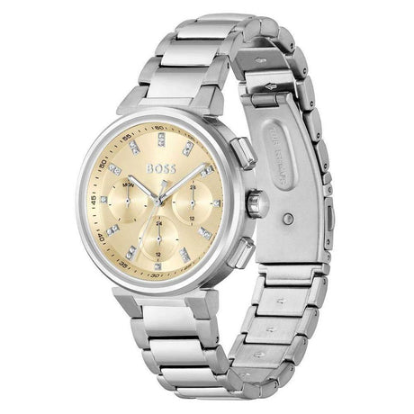 Hugo Boss Silver Stainless Steel Watch - Hilstor
